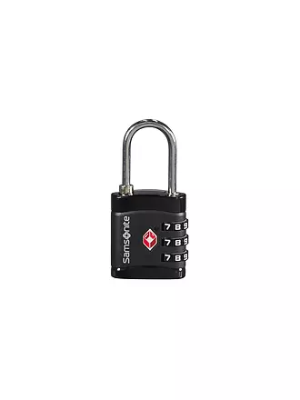 SAMSONITE | Schloss Combilock 3 Dial TSA Light Black | 